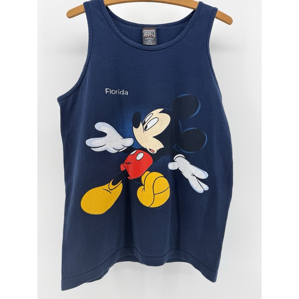 Vintage 90's Sherry's Best Disney Florida Mickey Mouse T-Shirt Size M USA Made
